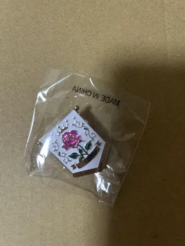이와타 타카노리 메탈 핀 배지