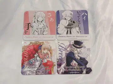 PandoraHearts 빵바니 카페 코스터 4점