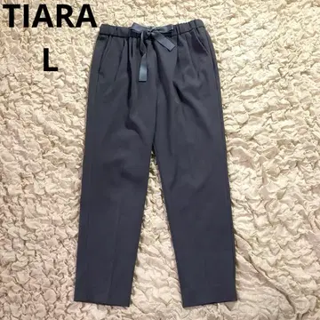 [새상품급] TIARA 테이퍼드 팬츠 허리밴딩 카키 L size
