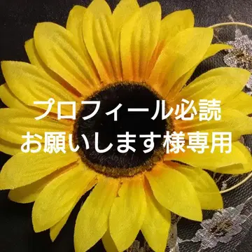 해바라기 머리 장식