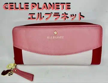 [새상품급.미사용에 가까움] ELLE PLANETE 엘르 플래닛 장지갑