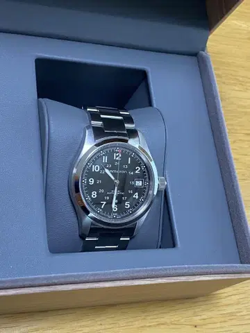 해밀턴 카키 필드 오토 h70455133 38mm 새상품급!