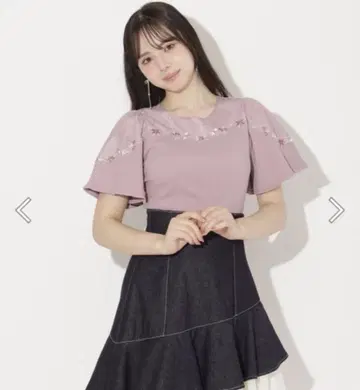 윌 셀렉션 자수 꽃무늬 새상품 택 포함