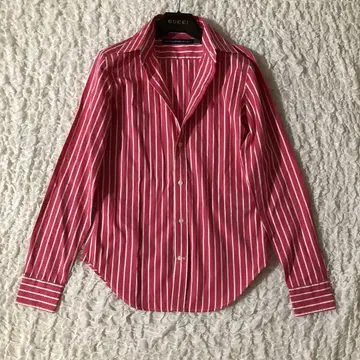 RALPH LAUREN SPORTS 스트라이프 셔츠 4 핑크 계열