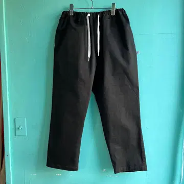 dummy easy loose 치노 pants (black)