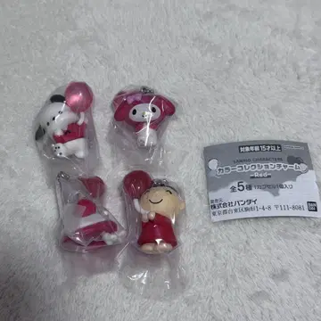 산리오 캐릭터즈 컬러 컬렉션 참 ~Red~ 4세트