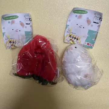 쥐 봉제 인형 & 옷 컬렉션 가챠가챠 캡슐 토이 봉제 인형
