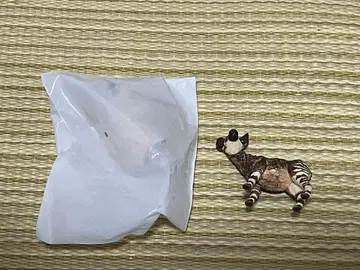 하시모토 미오의 조각 동물원 친구 북극곰 오카피 피규어 한정판