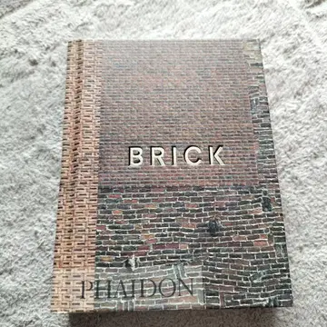 BRICK PHAIDON 건축 디자인 서적 역사 전시품