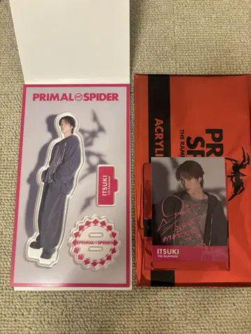 PRIMAL SPIDER ITSUKI 아크릴 스탠드 세트