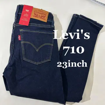 새상품 Levi's 710 Super Skinny 데님 팬츠 사이즈 23