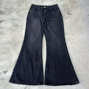 00s archive y2k grunge 플레어 데님