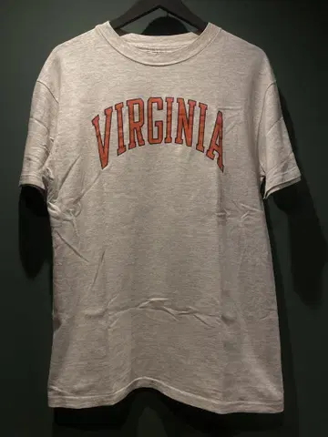 HANES USA 칼리지 T셔츠 virginia 90년대