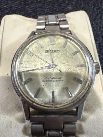 SEIKO 오토매틱 시계 실버 다이얼