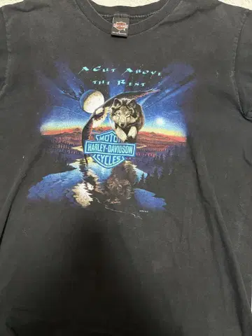 Harley-Davidson T셔츠 할리데이비슨 울프 USA