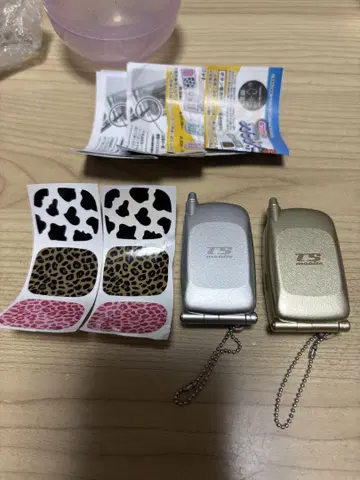 정말로 녹음 재생! 그리운 폴더폰 마스코트 가챠가챠 2세트
