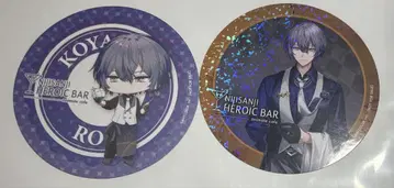 니지산지 HEROIC BAR 애니메이트 카페 코야나기 로우 혜택 코스터
