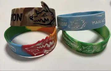 MAN WITH A MISSION 러버 밴드 4개 세트