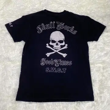스컬웍스 SKULL WORKS (L) 티셔츠 반팔 해골 구제 의류