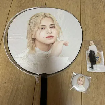 마츠다 진 부채 아크릴 스탠드 캔뱃지 라포스타2025