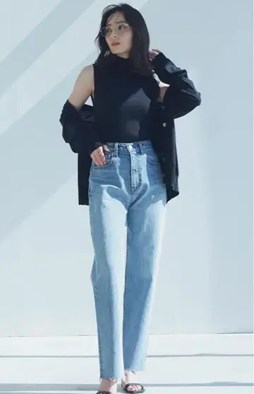 anuans 아누앙스 보이스 핏 데님 보이즈 핏 데님