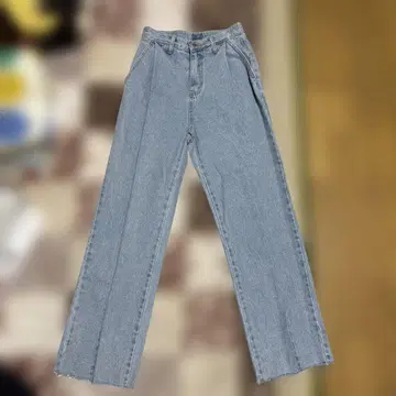 아가우드 agawd 스트레이트 턱 데님