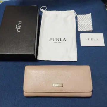 FURLA 반지갑 베이지