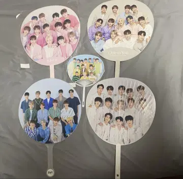 SEVENTEEN 단체 부채