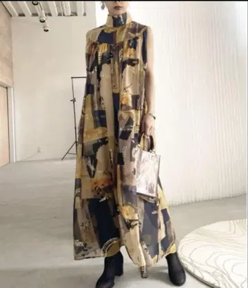 EMILIE GATHER DRESS 아메리빈티지 원피스 드레스