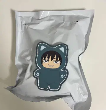 주술회전 중국 한정 공식 고양이 귀 봉제 인형 후시구로 토우지