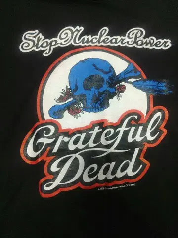 greatful dead 티셔츠 M 블랙 스컬