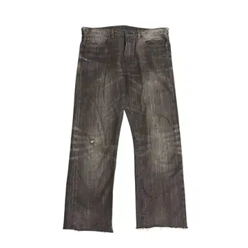 DENIM & SUPPLY 다크 그레이 부츠 컷 데님