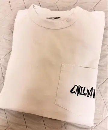 CAHLUMN 화이트 티셔츠 M 사이즈