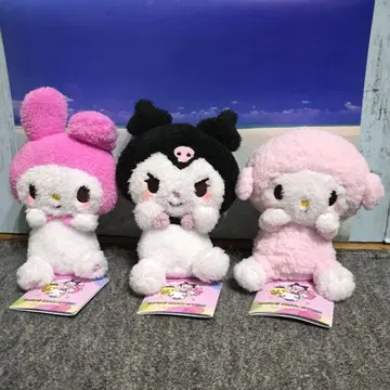 유루카와 산리오 캐릭터즈 히코피코 봉제 인형 전종 세트