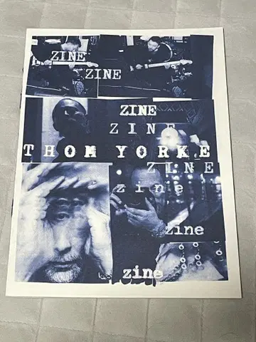 새상품 톰 요크 한정판 ZINE BOOK THOM YORKE 2024
