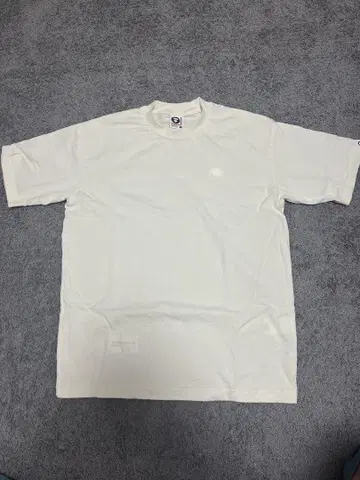 AAPE NOW 화이트 티셔츠 S