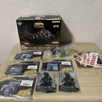 제일복권 고질라 B상 모스라 G상 E상 F상 D상 10점 묶음 판매