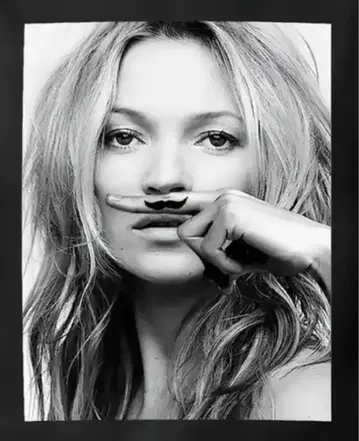 케이트 모스 T셔츠 패러디 Kate moss 슈퍼모델 diva 레어