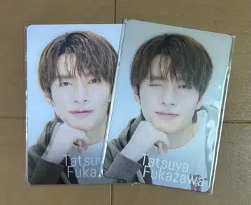 Snow World 살짝 엿보기 카드 후카사와 타츠야 x 2장