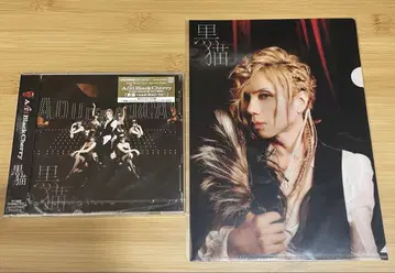 Acid Black Cherry 검은 고양이 CD 클리어 파일 세트