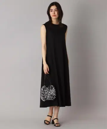 DRESSTERIOR 드레스테리아 접촉 냉감 아이스 클리어 코튼 원피스