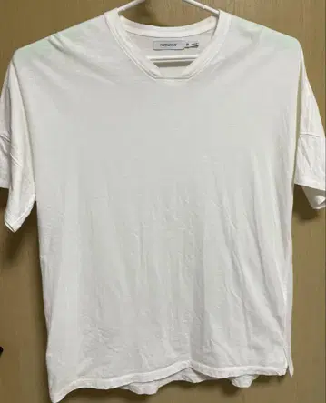 CLERK V NECK S/S TEE COTTON 사이즈 3