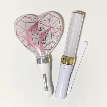 이레귤러 다이스 하트 모양 응원봉 세트