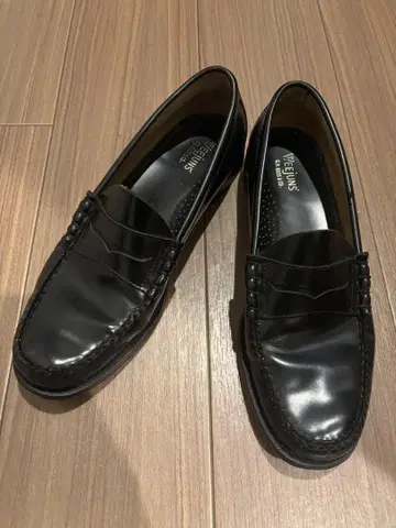 G.H.BASS 블랙 코인 로퍼