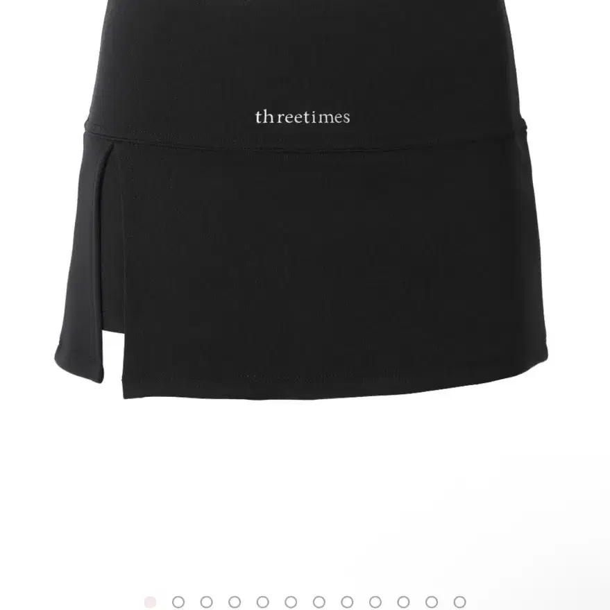 THREETIMES | 쓰리타임즈 Threetimes yogurt bikini top, swim