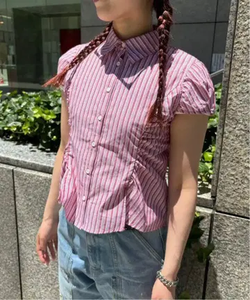 Oriens JOURNAL STANDARD 스트라이프 셔츠