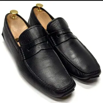 BALLY 발리 드라이빙 슈즈 슬립온 블랙 이탈리아제 천연 가죽