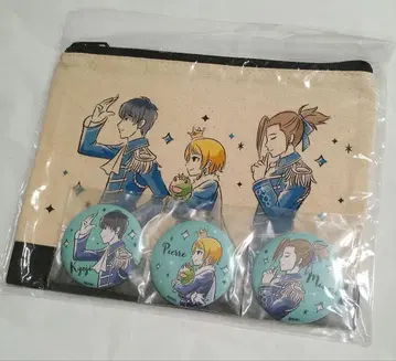 산리오 SideM beit 파우치 캔뱃지