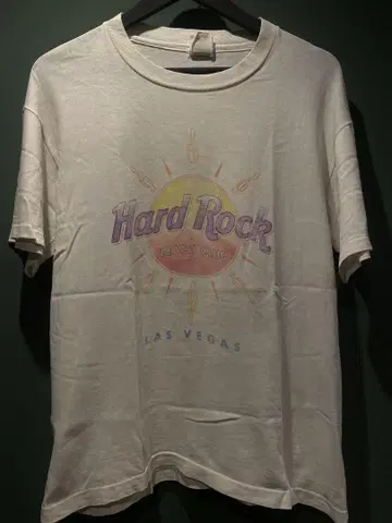 Hard Rock hotel 90년대 싱글 스티치 티셔츠 빈티지