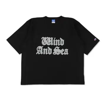 [새상품] wind and sea 챔피온 T셔츠